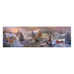 Christmas Art & Wall Decor>Kirklands Home Off To Grandmas Christmas Canvas Art Print Multi