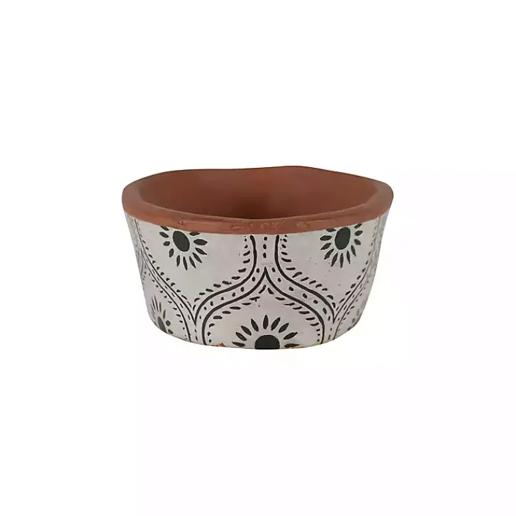 Kirklands Home Ogee Handthrown Terracotta Planter