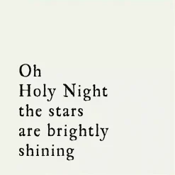 Christmas Art & Wall Decor>Kirklands Home Oh Holy Night Gold Framed Canvas Art Print