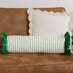 Pillows>Kirklands Home Oh So Merry Bolster Christmas Pillow