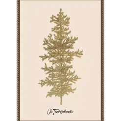 Christmas Art & Wall Decor>Kirklands Home Oh Tannenbaum Framed Canvas Art Print
