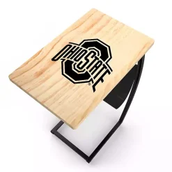 Kirklands Home Ohio State University Wood C-Table Tan Clearance