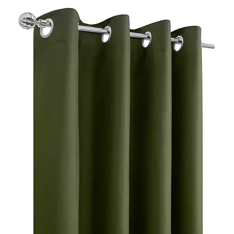 Kirklands Home Olive Alpine Blackout Curtain Panel, 108 in. Green Outlet