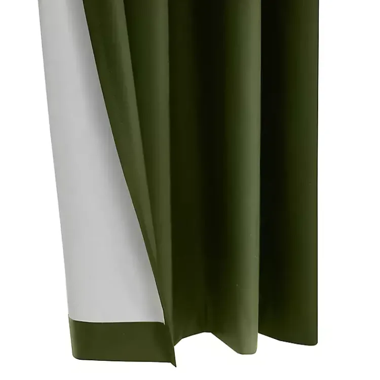 Kirklands Home Olive Alpine Blackout Curtain Panel, 108 in. Green Outlet