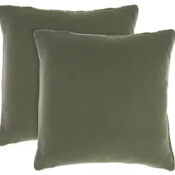 Pillows>Kirklands Home Olive Cable Knit Throw Pillows, Set of 2 Green