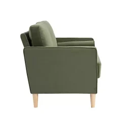 Kirklands Home Olive Chelsea Modern Loveseat Green Sale