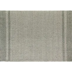 Kirklands Home Olive Striped Border Area Rug Green Discount