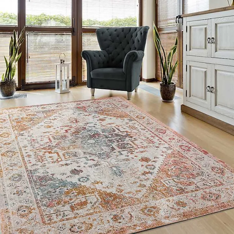 Kirklands Home Ombre at Dusk Indoor/Outdoor Area Rug, 5x7 Hot