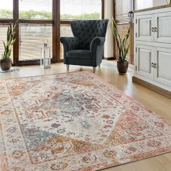 Kirklands Home Ombre at Dusk Indoor/Outdoor Area Rug, 7x9 Clearance