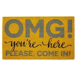 Kirklands Home OMG You're Here Doormat