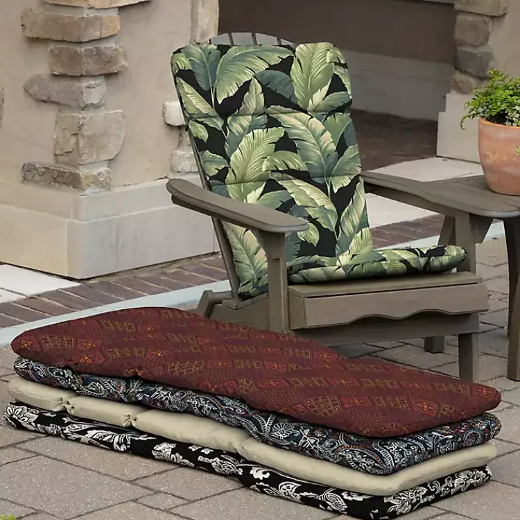 Kirklands Home Onyx Cebu Outdoor Adirondack Cushion Outlet