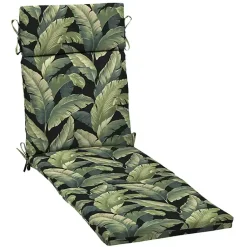 Kirklands Home Onyx Cebu Outdoor Chaise Cushion Outlet