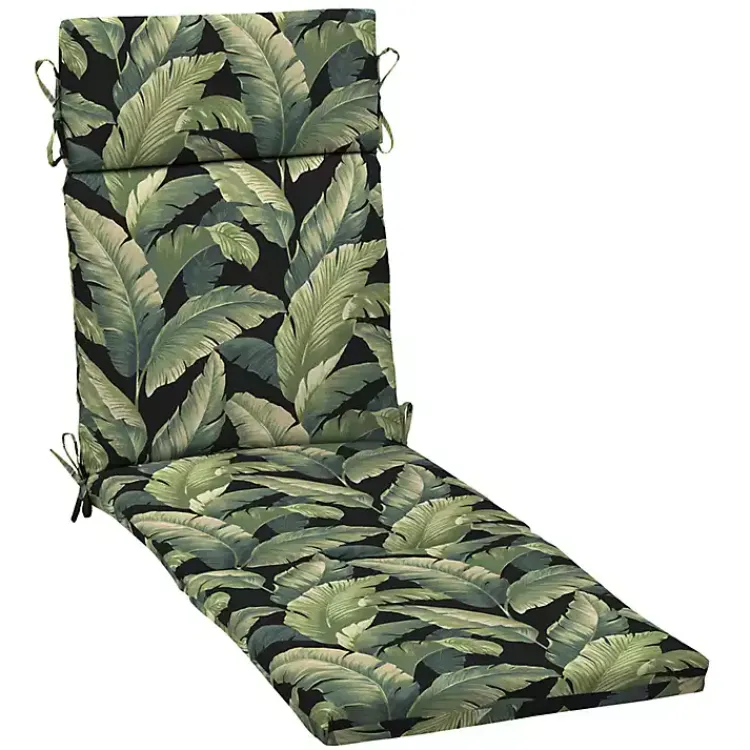 Kirklands Home Onyx Cebu Outdoor Chaise Cushion Outlet