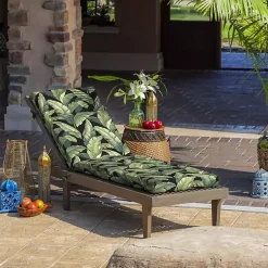 Kirklands Home Onyx Cebu Outdoor Chaise Cushion Outlet