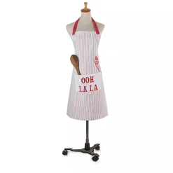 Kirklands Home Ooh La La Apron RedWhite Online