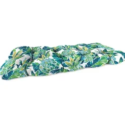 Kirklands Home Opal Vida Wicker Settee Outdoor Cushion Green Online
