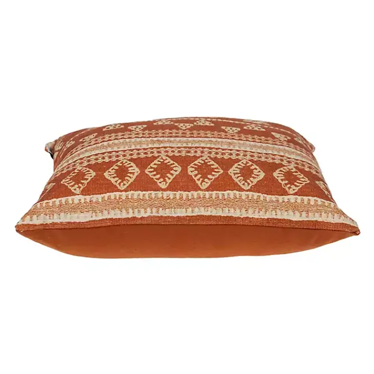 Pillows>Kirklands Home Boho Print Pillow Orange