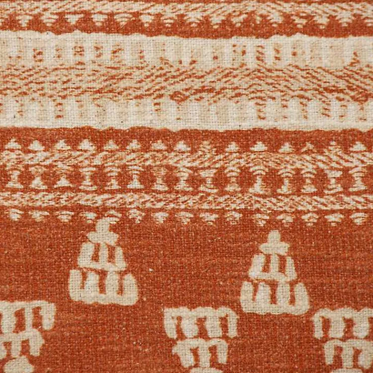 Pillows>Kirklands Home Boho Print Pillow Orange