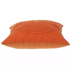 Pillows>Kirklands Home Curved Stripes Pillow Orange