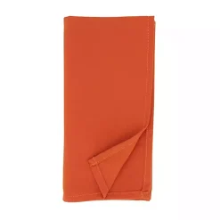 Kirklands Home Everyday Polyester Cloth Napkins, Set of 12 Orange
