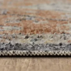 Kirklands Home Granary Floral Area Rug, 8x10 Orange Sale