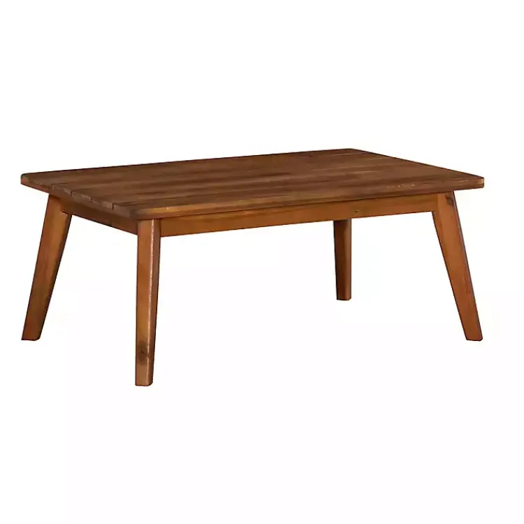 Kirklands Home 4-pc. Acacia Wood Outdoor Living Set Orange Discount