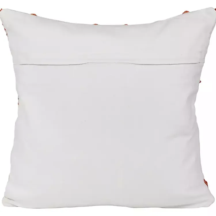 Pillows>Kirklands Home Orange Woven Triangle Indoor/Outdoor Pillow