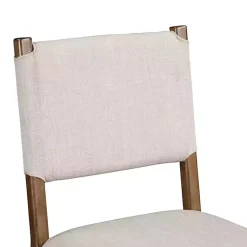 Kirklands Home Oslo Cream Upholstered Counter Stools, Set of 2 Ivory Outlet