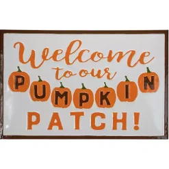 Fall>Kirklands Home Our Pumpkin Patch Metal Wall Plaque