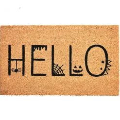 Halloween>Kirklands Home Outdoor Spooky Hello Halloween Doormat