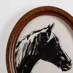 Kirklands Home Oval Horse Portrait Framed Art Prints, Set of 2 Sale