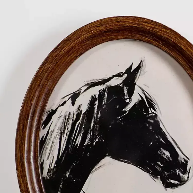Kirklands Home Oval Horse Portrait Framed Art Prints, Set of 2 Sale