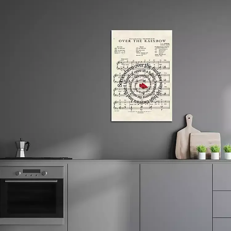 Kirklands Home Over the Rainbow Canvas Art Print