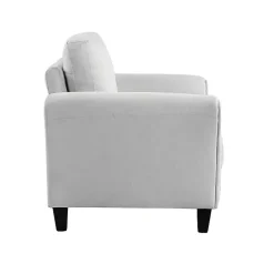 Kirklands Home Oyster Walter Accent Chair Ivory Discount