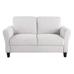 Kirklands Home Oyster Walter Loveseat Ivory Discount