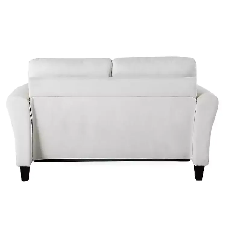 Kirklands Home Oyster Walter Loveseat Ivory Discount