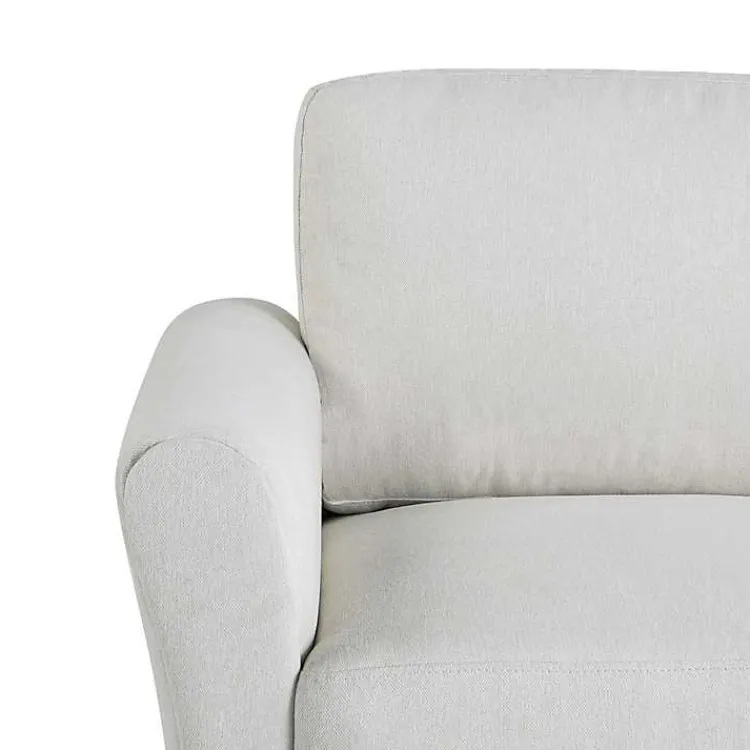 Kirklands Home Oyster Walter Loveseat Ivory Discount