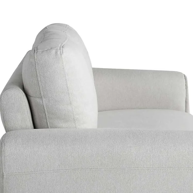Kirklands Home Oyster Walter Loveseat Ivory Discount