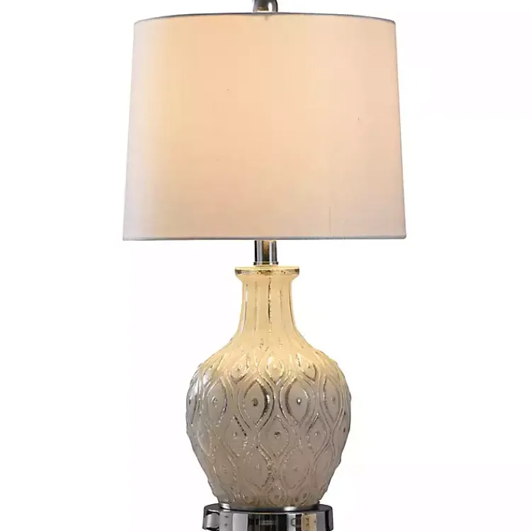Kirklands Home Painted Mercury Glass Table Lamp Best