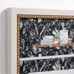 Kirklands Home Paisley Bathroom Tub Framed Art Print Clearance