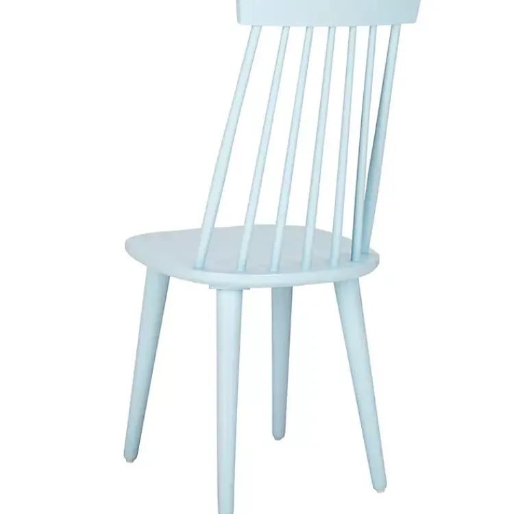 Kirklands Home Pale Burris Dining Chairs, Set of 2 Blue