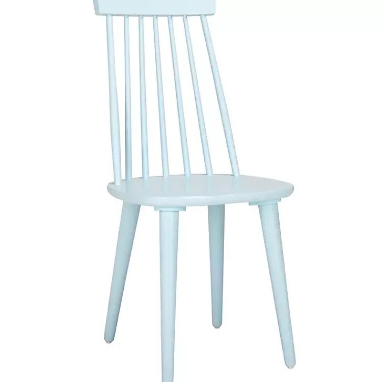 Kirklands Home Pale Burris Dining Chairs, Set of 2 Blue