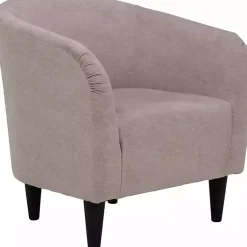 Kirklands Home Pale Rose Aston Barrel Accent Chair Pink Best