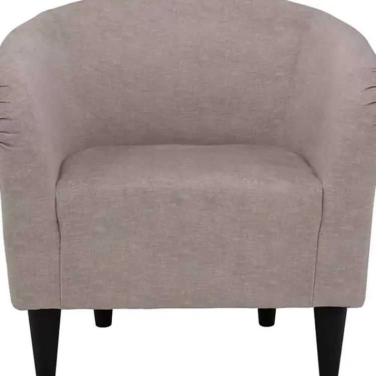 Kirklands Home Pale Rose Aston Barrel Accent Chair Pink Best