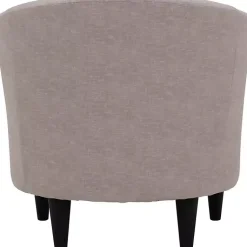 Kirklands Home Pale Rose Aston Barrel Accent Chair Pink Best