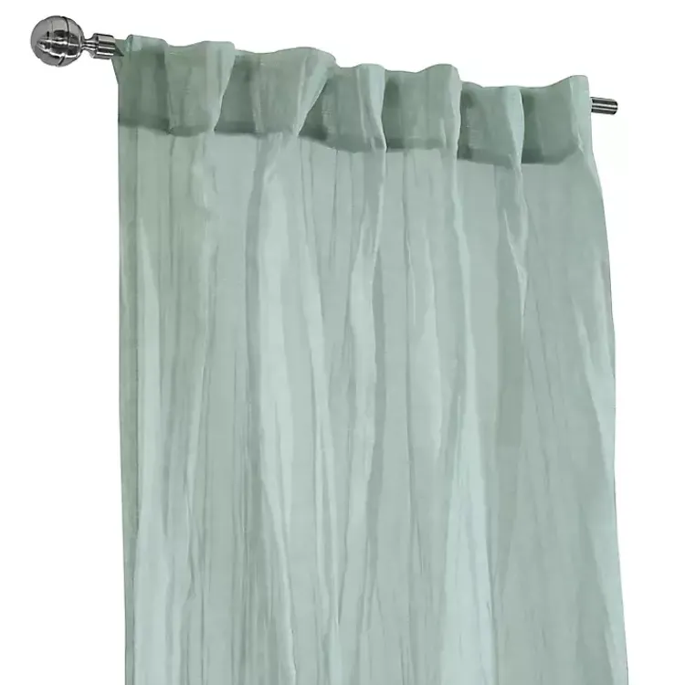Kirklands Home Pale Thyme Paloma Curtain Panel, 63 in. Blue Online