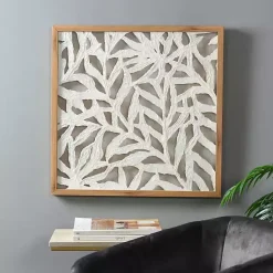 Kirklands Home Palm Leaf I Shadowbox Wall Plaque Hot