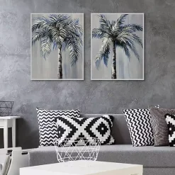 Kirklands Home Palm Magic Framed Canvas Art Prints, Set of 2 Hot