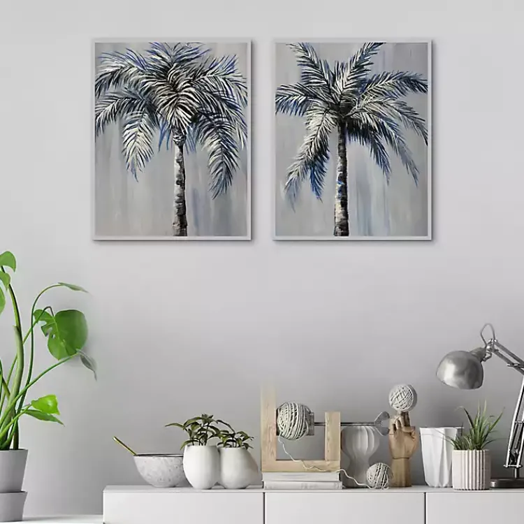 Kirklands Home Palm Magic Framed Canvas Art Prints, Set of 2 Hot
