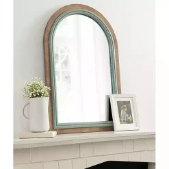 Kirklands Home Palmer Arch Wood Wall Mirror